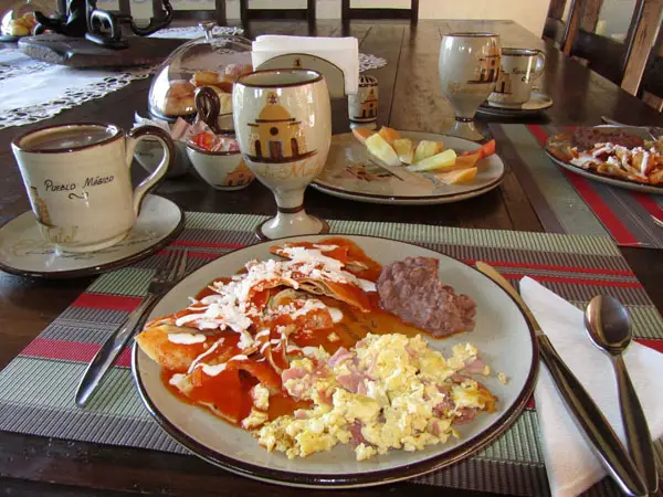 breakfast hacienda matel