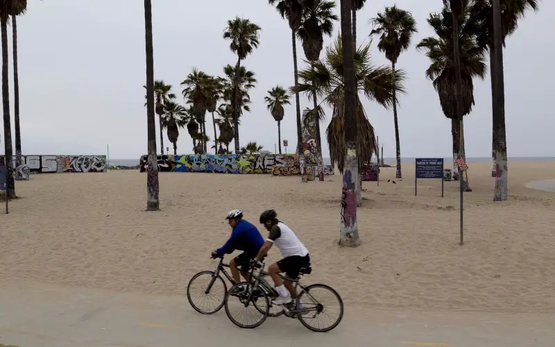 venice to santa monica bike