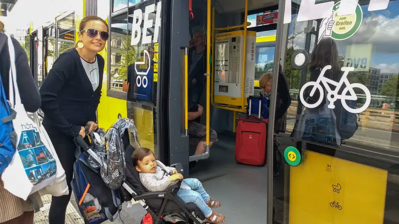 public transport berlin baby