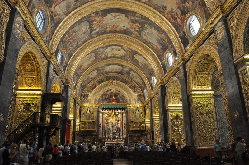 malta cathedral valetta