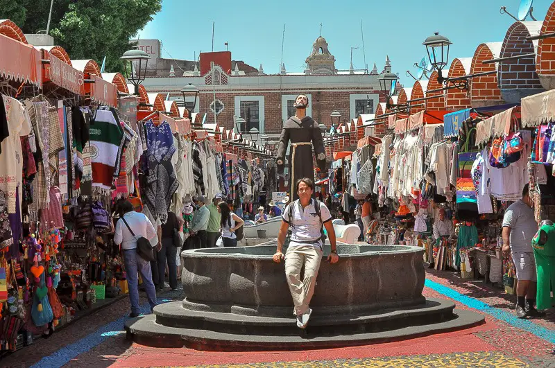 puebla barrio de artistas market souvenirs puebla