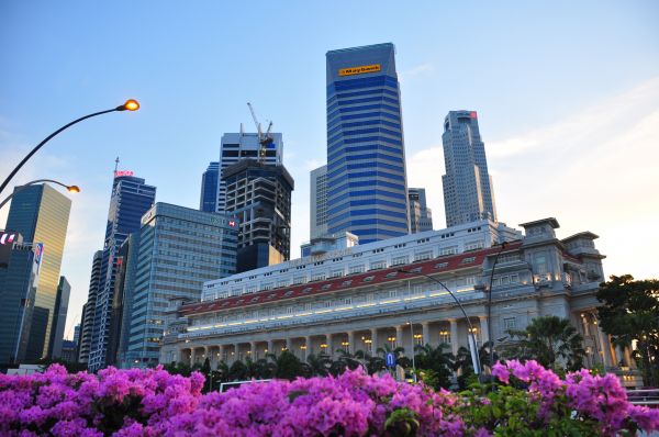The Central Business District skyline