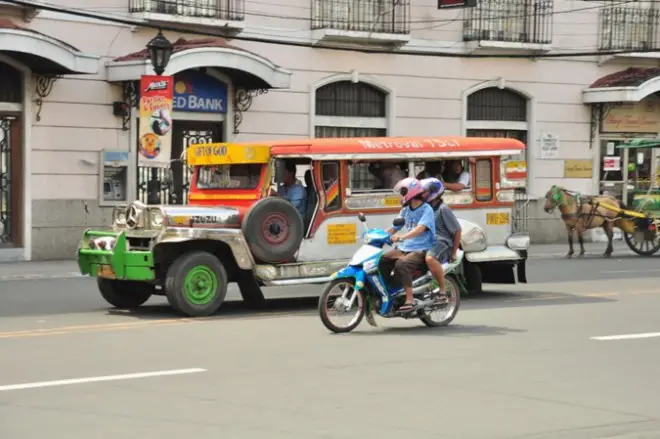 jeepney in Manila