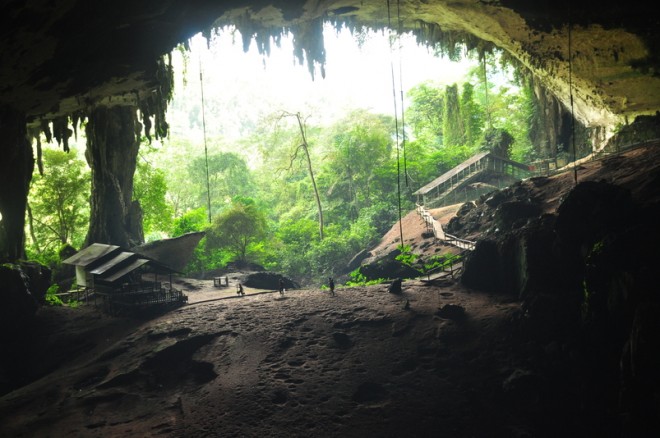 The great cave in Niah