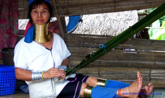 padaung woman thailand
