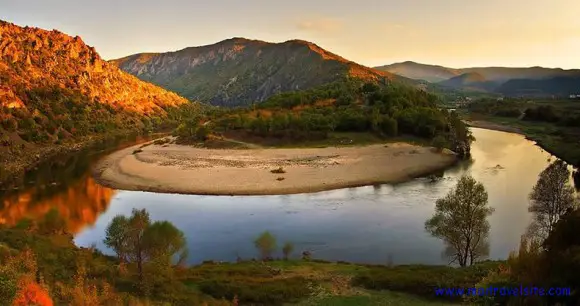 Arda river in Bulgaria