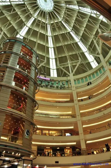 Inside Petronas Towers mall