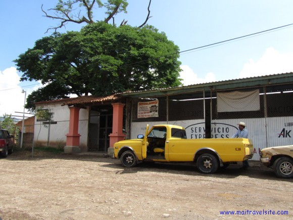 car Yellow pick up truck