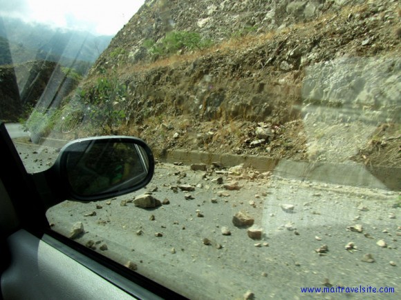 more rocks rocks on pavement