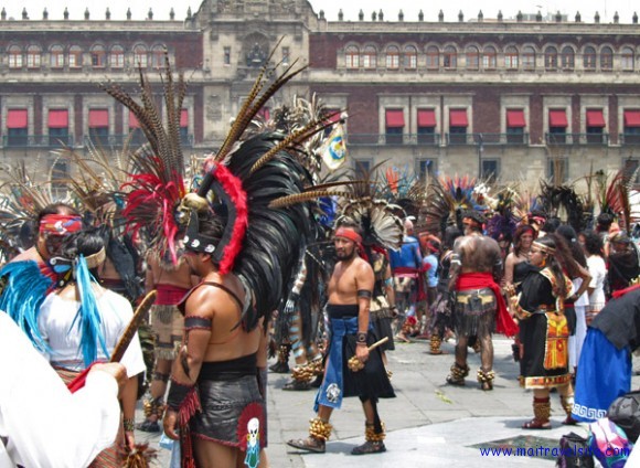 aztec indians mexico city