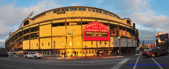 wrigley stadium chicago winter