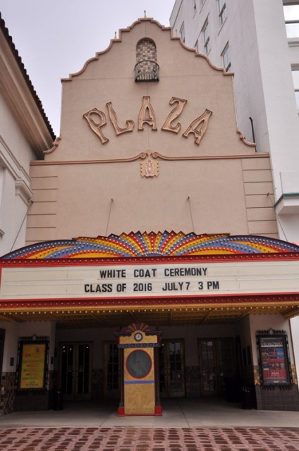 Plaza Theater entrance