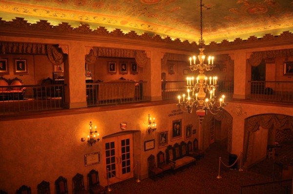 Plaza Theater uper floor view