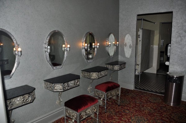 Ladies Plaza Theater toilet