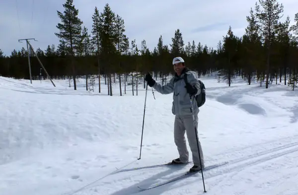 cross-country-saariselka cross country skiing Saariselka