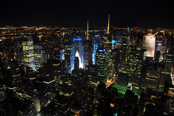 new york at night