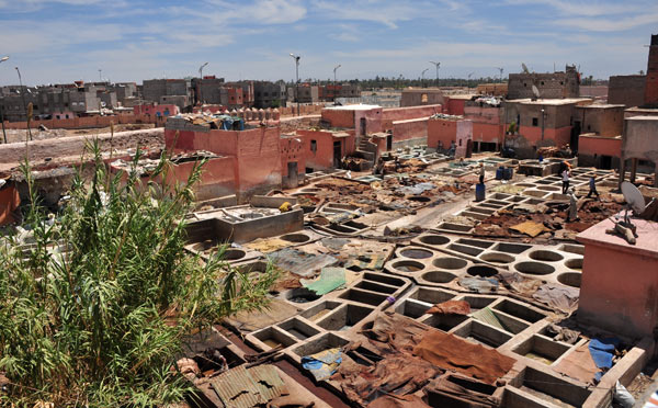 tanneries marrakech